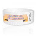 Bracelets d'identification Tyvek pour enfants 25mm
