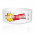 Bracelets d'identification Tyvek pour enfants 25mm