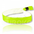 Bracelets en tissu unis 15mm vierges