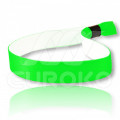 Bracelets en tissu unis 15mm vierges