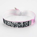 Bracelets tissu 20mm avec code-barres