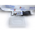 Porte-badge rigide plastique transparent 9x6 cm