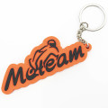 Porte-clés personnalisés 3D en caoutchouc