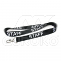Tour de cou STAFF pré-imprimé satin 20 mm