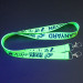 Lanyard neon con doble mosqueton
