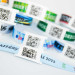 Bracelets festival tissu personnalisés QR / code-barres