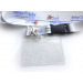Porte badge souple vinyle transparent 9x6 cm