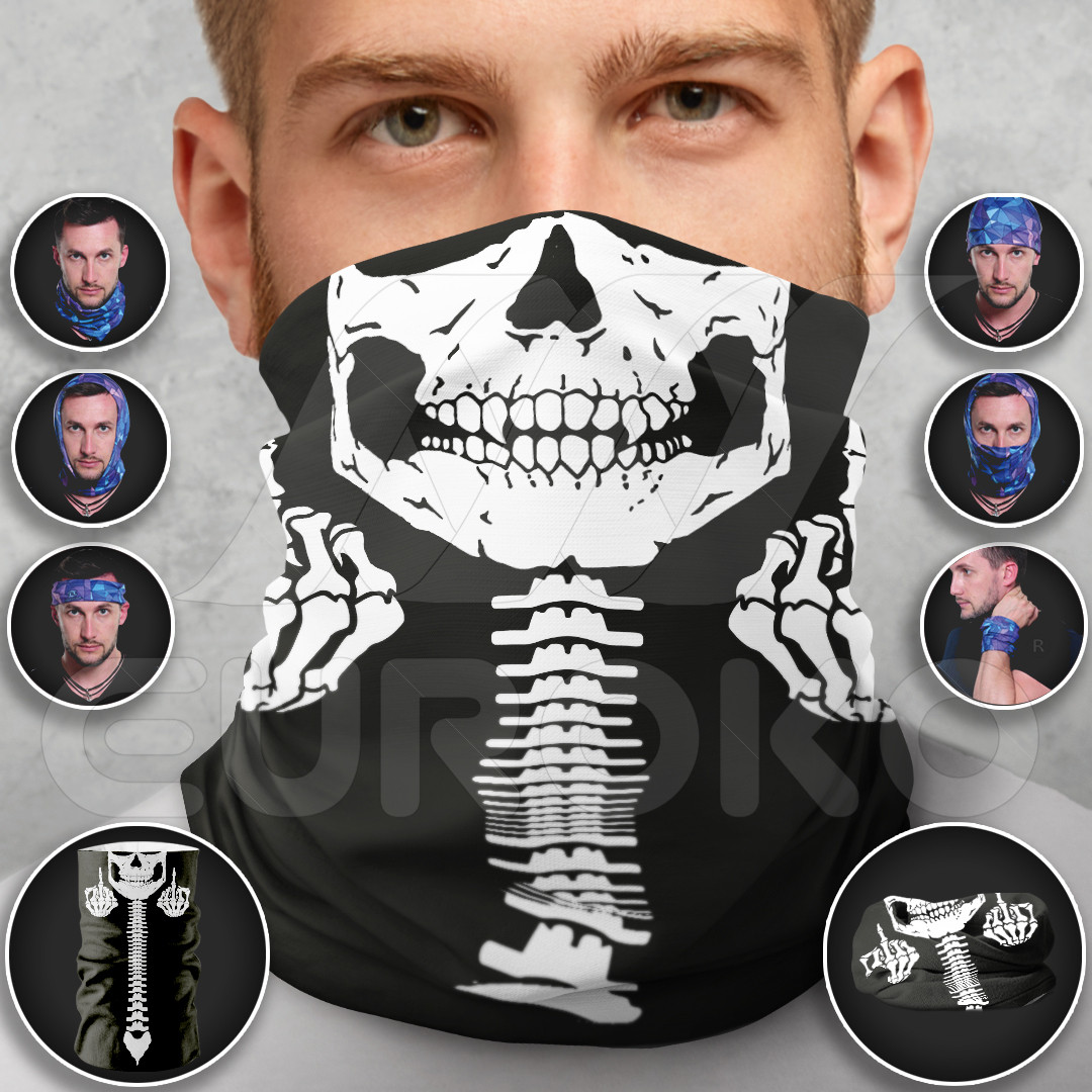 Multifunctional Scarves Skeleton