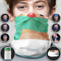 Tubular Scarf for Kids Rudolf