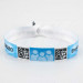 Fabric Wristbands with Custom QR-Code