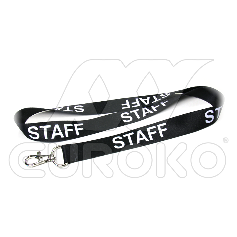 Identifica facilmente il tuo staff con lanyard ad alta visibilità.