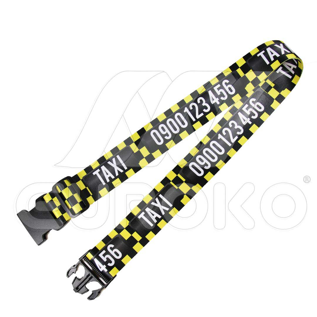 La larghezza di 50mm garantisce massima visibilità per il tuo logo.