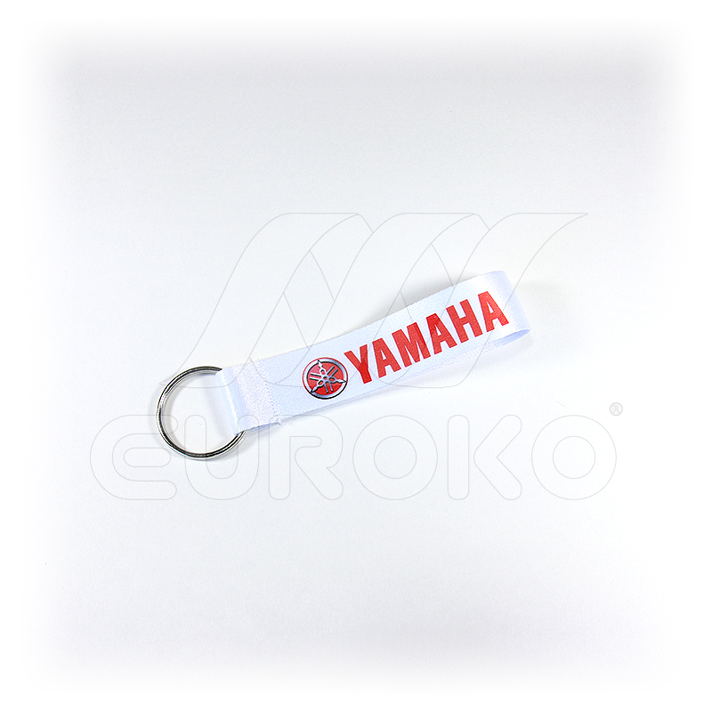 Anello portachiavi in metallo robusto per fissaggio sicuro.