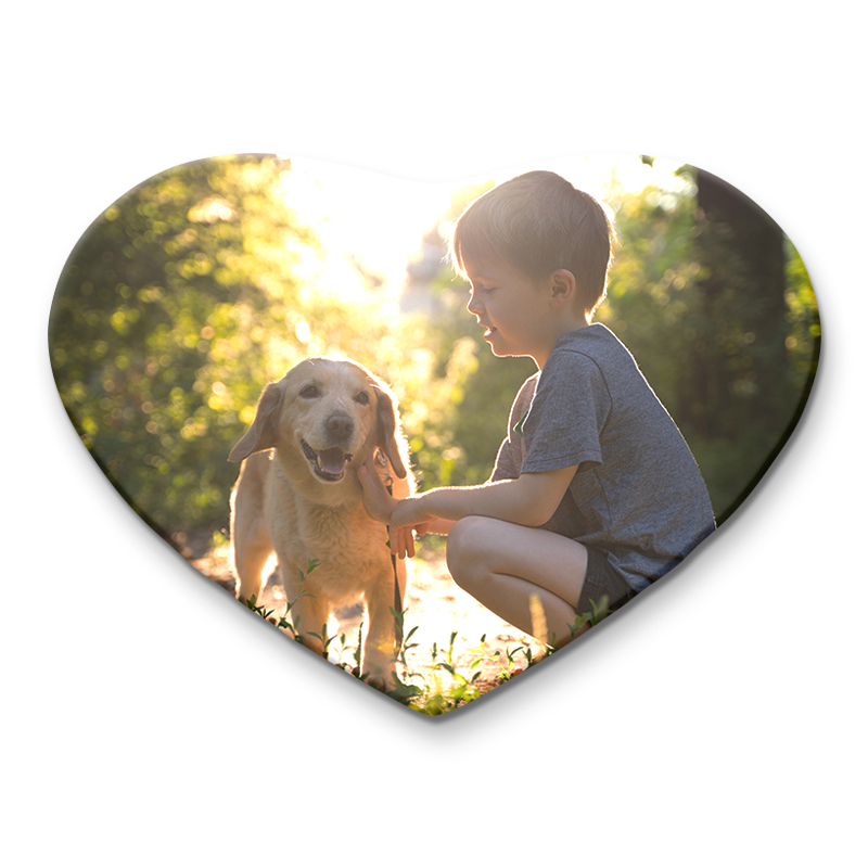 La finition aspect bois met en valeur vos photos avec élégance naturelle.