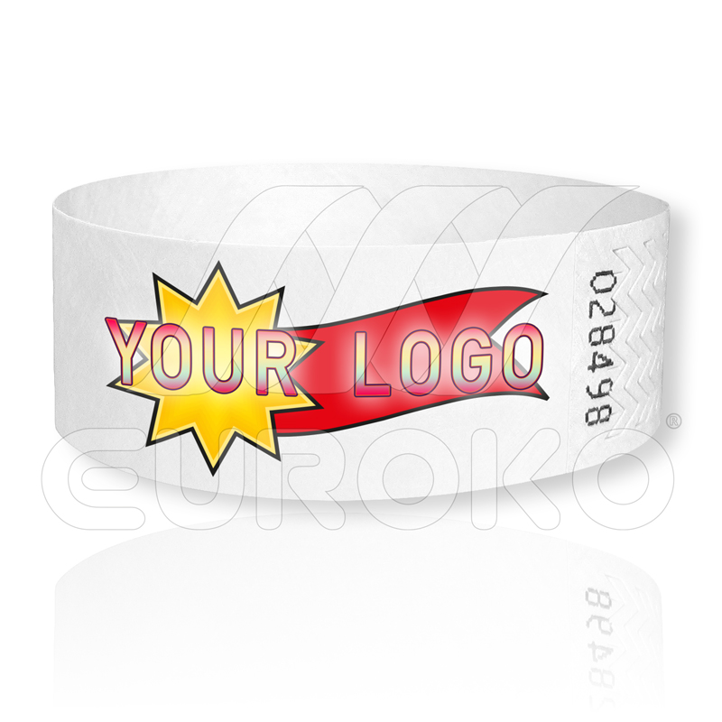 Personalizza con logo e testo per eventi professionali e branding.