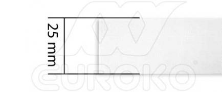 25mm Gerippt - +€ 0.080 (+€ 0.098 Mit Mwst.)