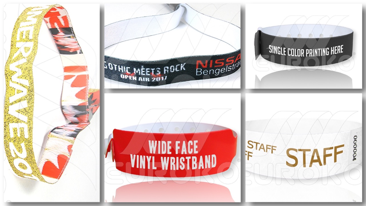 eintrittsbänder kontrollbänder einlassbänder