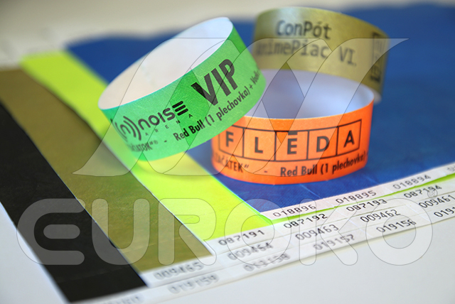 TYVEK Eintrittsb&auml;nder mit Abriss 25mm