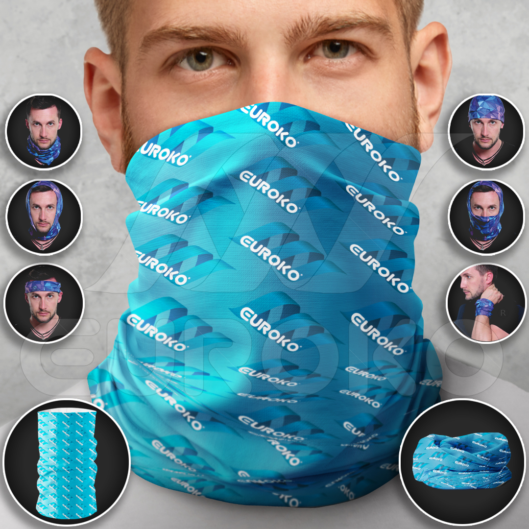 MULTIFUNKTIONSSCHAL MIT VOLLFARBIGEM DRUCK