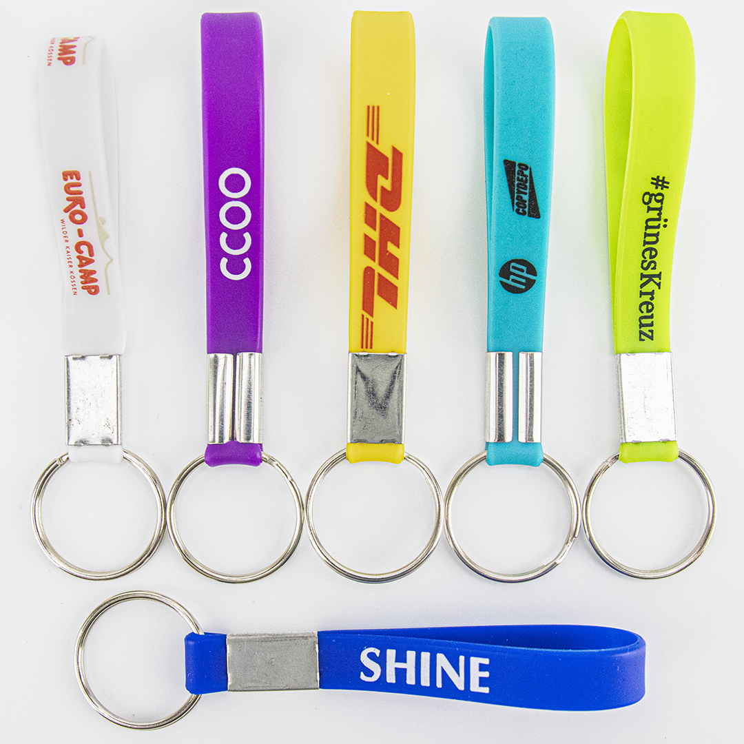 Gummi-Schlüsselanhänger