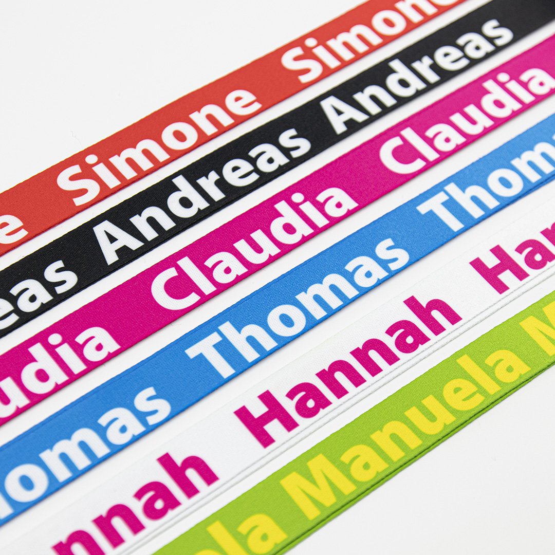 Schl&uuml;sselband mit Namen